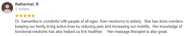 Chiropractic Firestone CO Katherine Testimonial