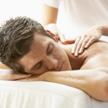 Chiropractic Firestone CO Man Receiving Massage